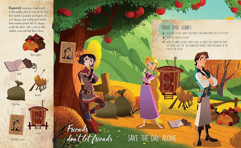 絵本・児童書 Tangled rare picture book Amazon | Tangled: The